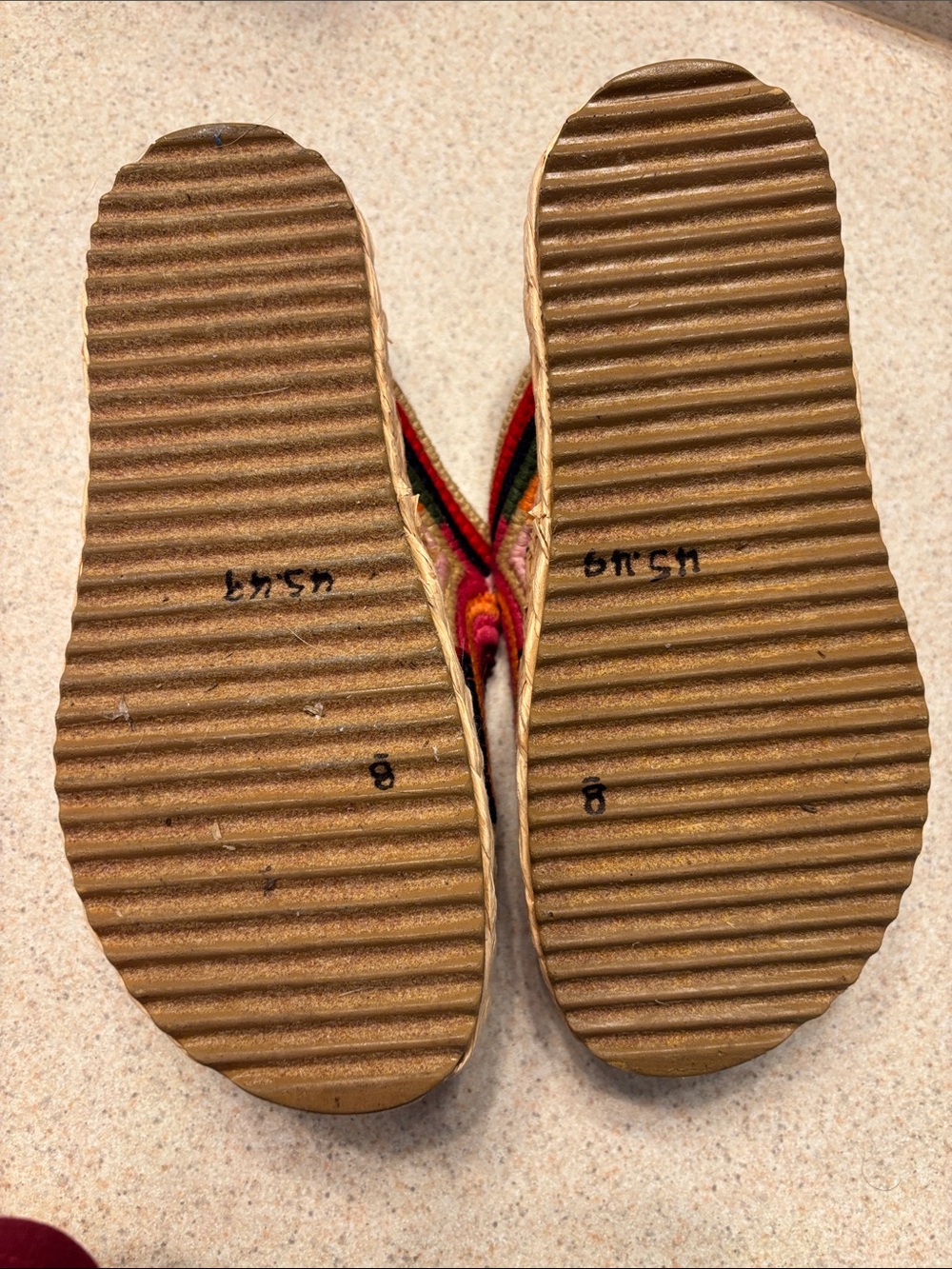 Steve Madden Multicolor Crochet Buckle Mules - Picture 3 of 5